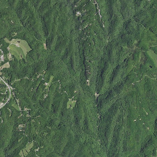 Aerial imagery of Cowan Fork, KY