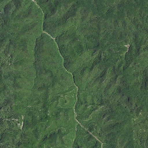 Aerial imagery of Crow Drive Creek, KY