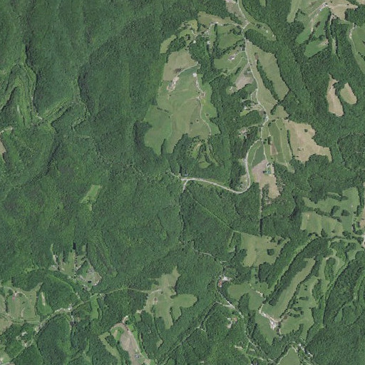 Aerial imagery of Devils Fork, KY