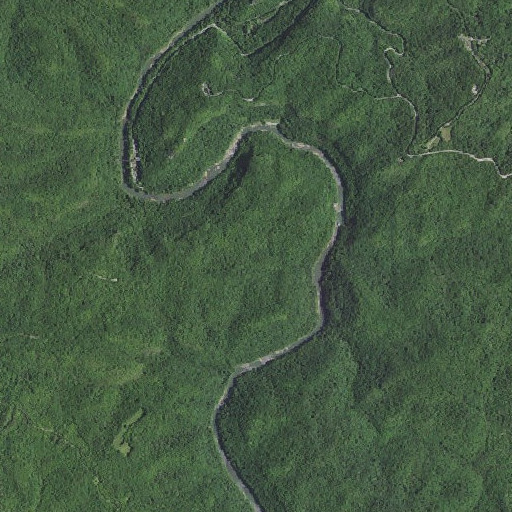 Aerial imagery of Dick Gap, KY