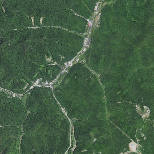 Aerial imagery of Donathan Rock, KY