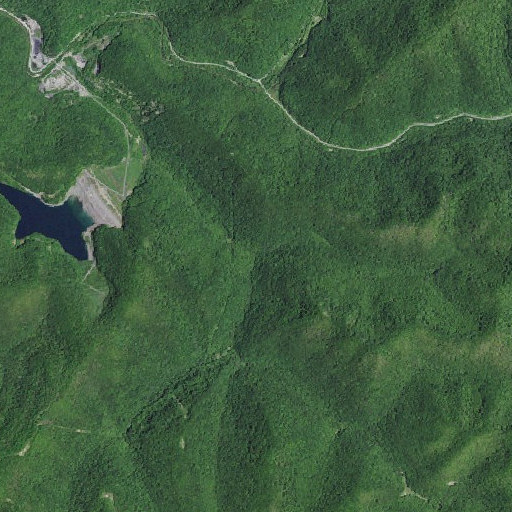 Aerial imagery of Henry Fork, KY