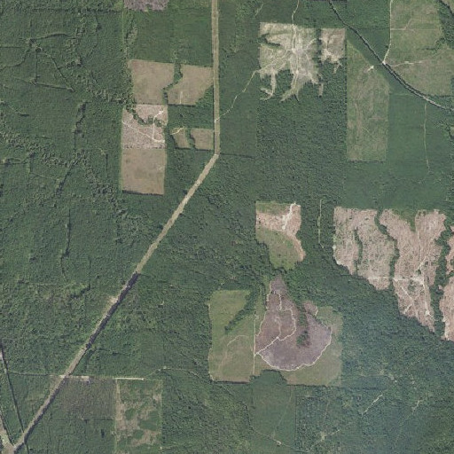 Aerial imagery of Locket Creek, AR