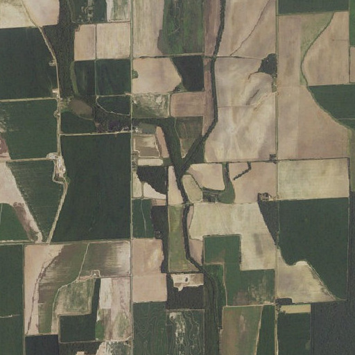 Aerial imagery of Long Creek, AR