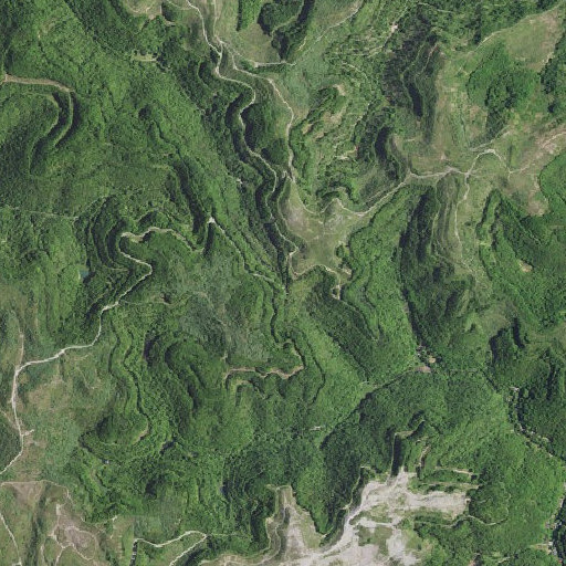 Aerial imagery of Phillips Gap, KY