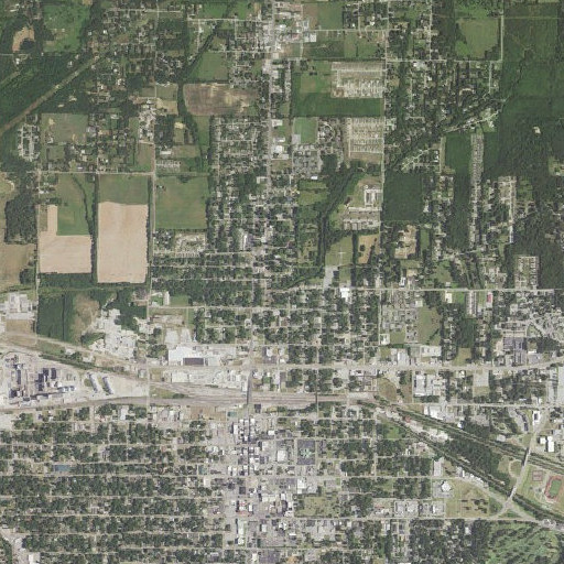 Aerial imagery of Lost Creek, AR