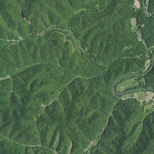 Aerial imagery of Wagon Road Branch, KY