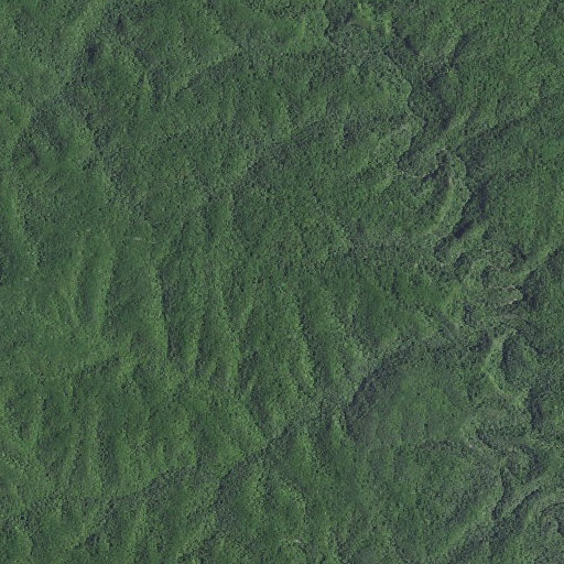 Aerial imagery of Wildcat Trail, KY