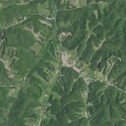 Aerial imagery of Wilson Fork, KY