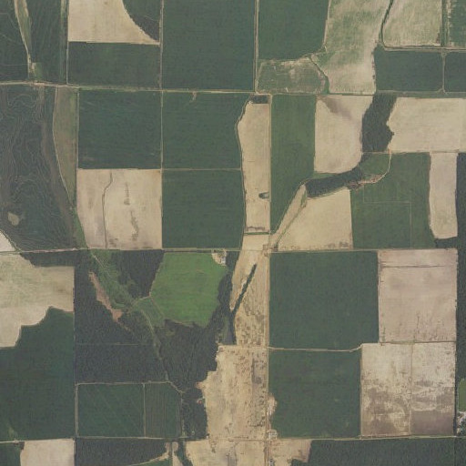 Aerial imagery of Maple Slough, AR