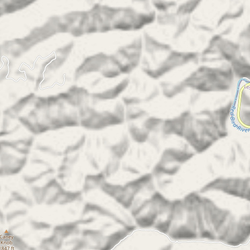 OpenStreetMap map of Joe Branch, KY
