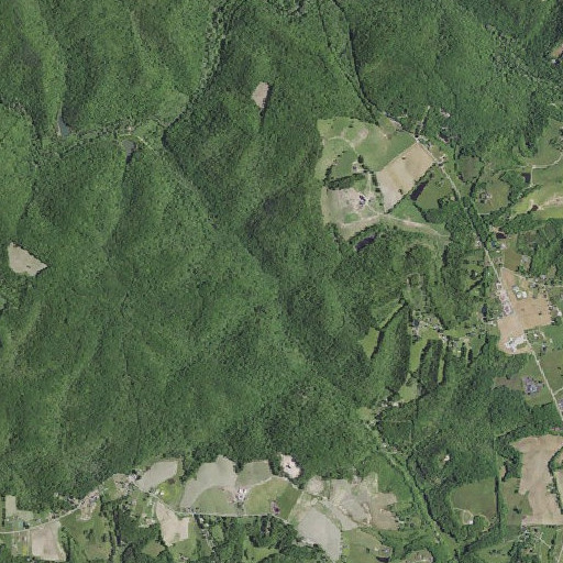 Aerial imagery of Bee Branch, KY