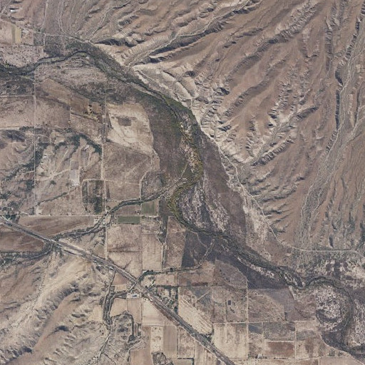 Aerial imagery of Goodwin Wash, AZ