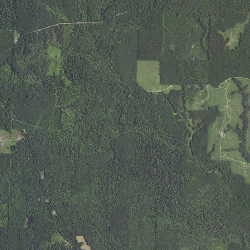 Aerial imagery of Mill Creek, AR