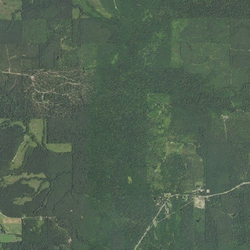 Aerial imagery of Mill Creek, AR