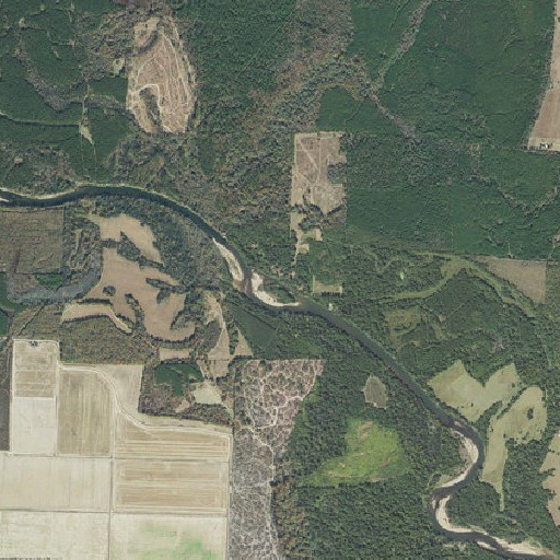 Aerial imagery of Mill Creek, AR