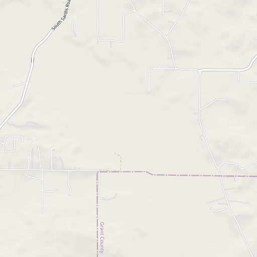 OpenStreetMap map of Moren Branch, AR