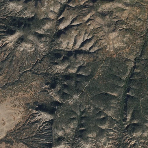 Aerial imagery of Grape Spring, AZ