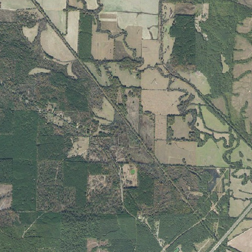 Aerial imagery of Patterson Branch, AR