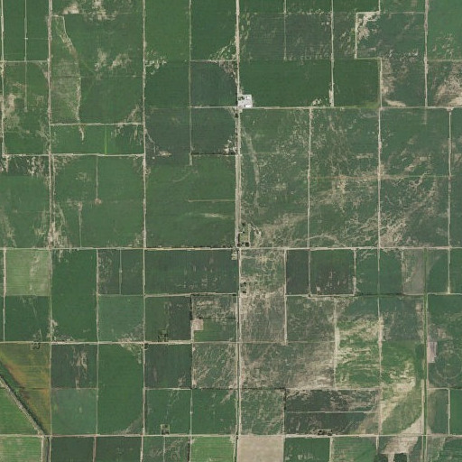 Aerial imagery of Pawheen School, AR