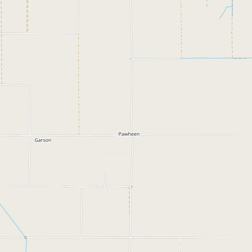 OpenStreetMap map of Pawheen School, AR