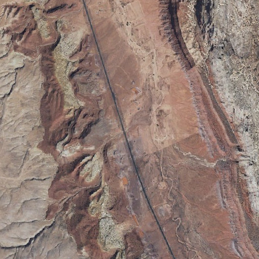 Aerial imagery of Gray Spot Wash, AZ