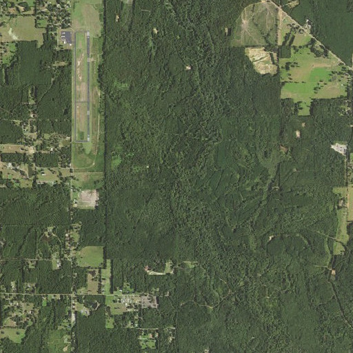 Aerial imagery of Braley Creek, LA