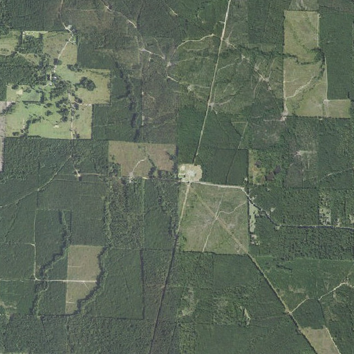 Aerial imagery of Rainbow Tabernacle, AR