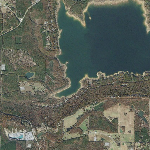 Aerial imagery of Salt Creek, AR