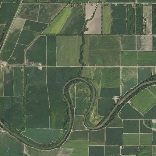 Aerial imagery of Sand Slough, AR