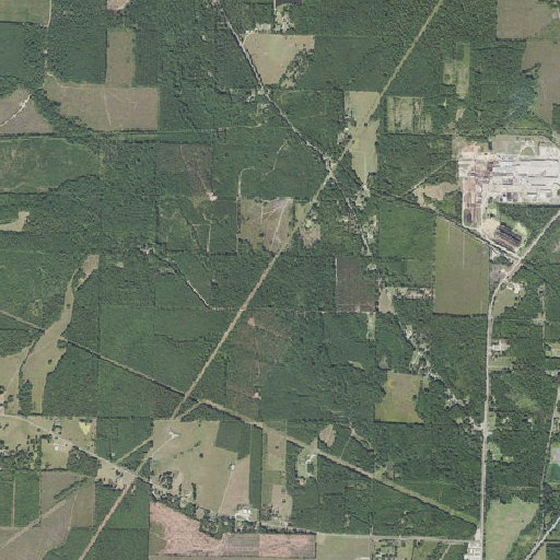 Aerial imagery of Sandy Branch, AR
