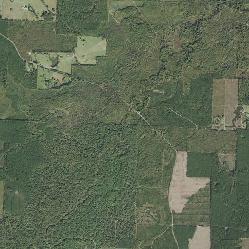 Aerial imagery of Sandy Creek, AR
