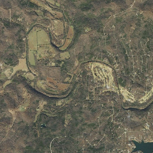 Aerial imagery of Short Draft Branch, AR
