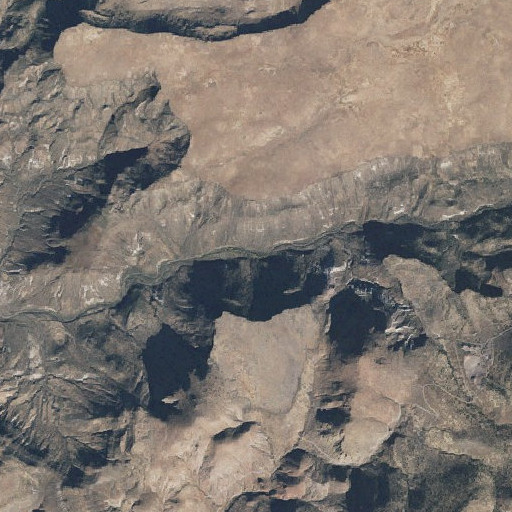 Aerial imagery of Hackberry Spring, AZ