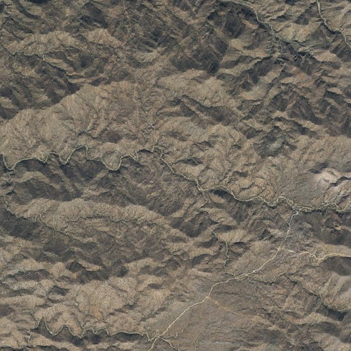 Aerial imagery of Hamlin Wash, AZ