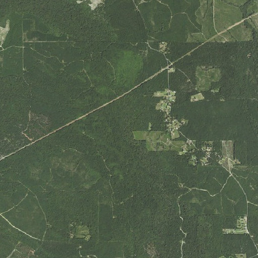 Aerial imagery of Devils Creek, LA