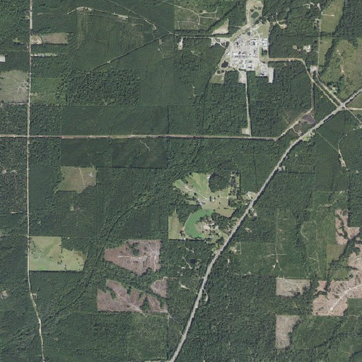 Aerial imagery of Upland, AR