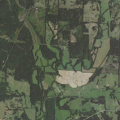 Aerial imagery of Waldron Creek, AR