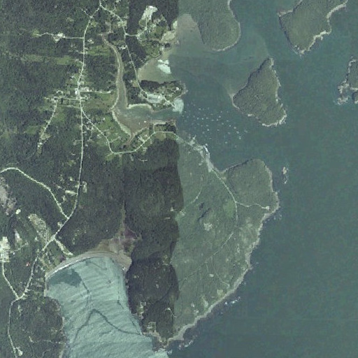 Aerial imagery of Mount Aetna, ME