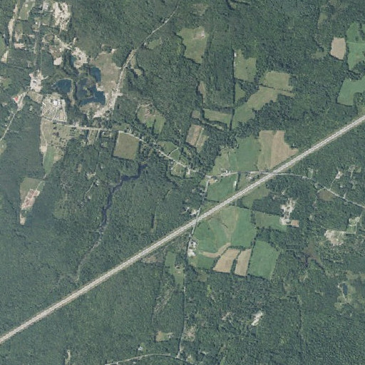 Aerial imagery of Ashford Brook, ME