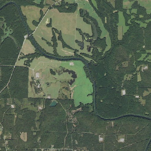 Aerial imagery of Wells Bottom, AR