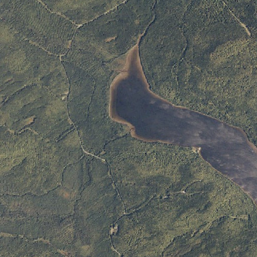Aerial imagery of Beaver Brook, ME