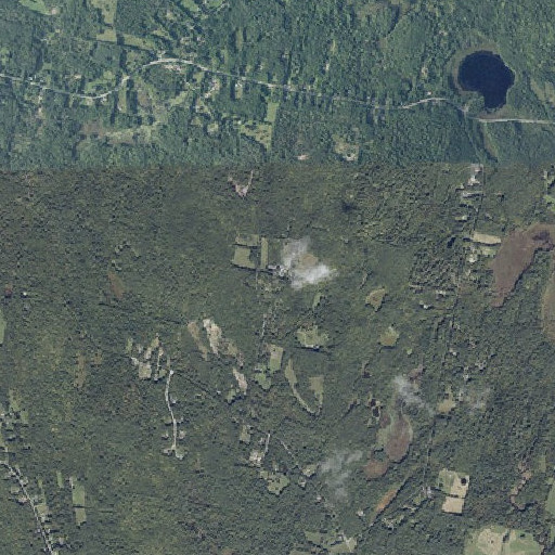Aerial imagery of Beech Hill, ME