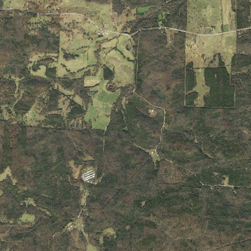 Aerial imagery of Whitlock Branch, AR