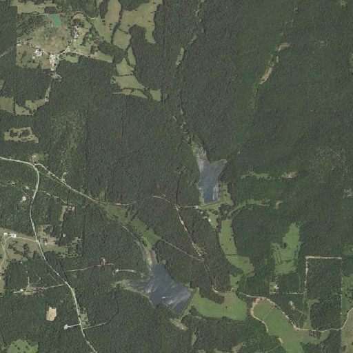 Aerial imagery of Whittenberg Spring, AR