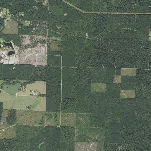 Aerial imagery of Wickham Creek, AR