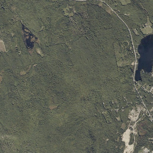 Aerial imagery of Campbell Hill, ME