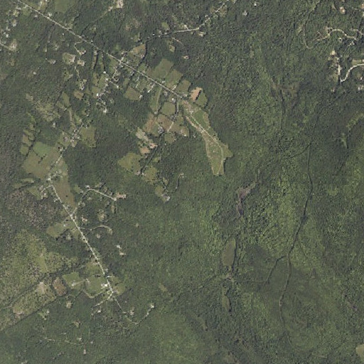 Aerial imagery of Copeland Hill, ME