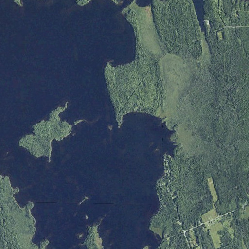 Aerial imagery of Corliss Point, ME