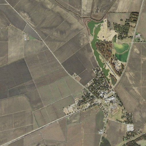 Aerial imagery of Wilson School, AR
